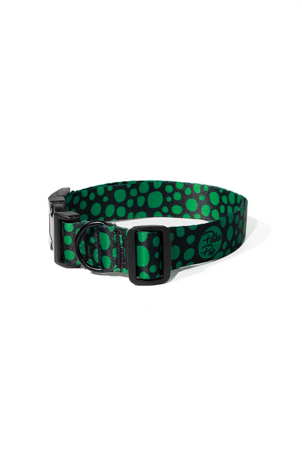 Midnight Clover Green Collar