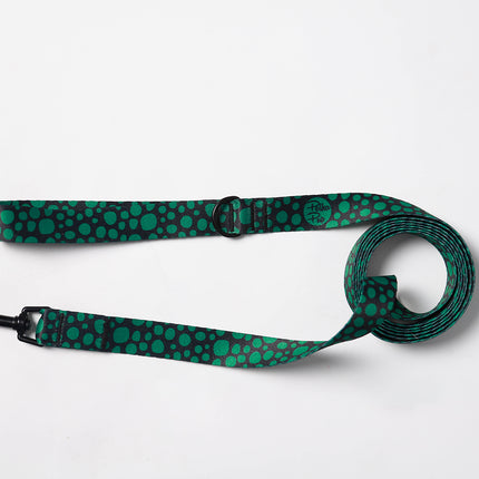 Midnight Clover Green Leash