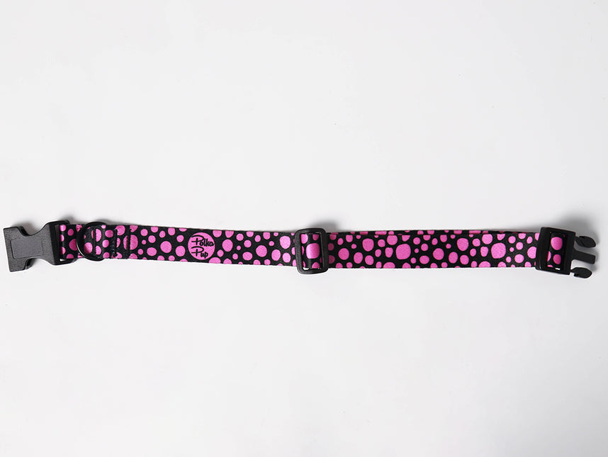 Midnight Flamingo Pink Collar