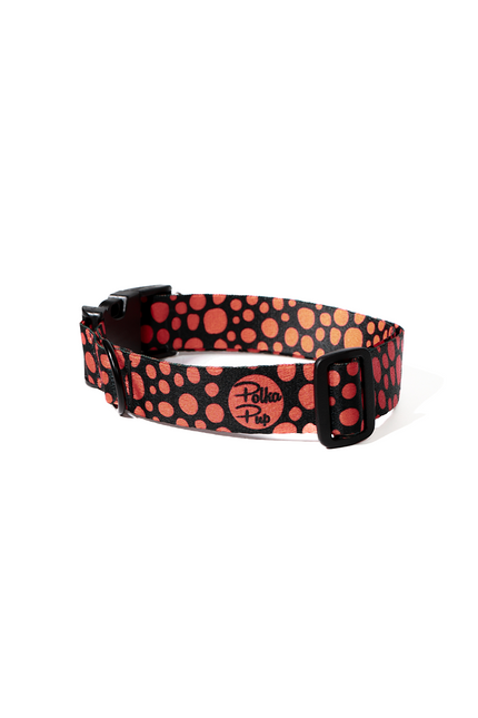 Midnight Orange Glow Collar