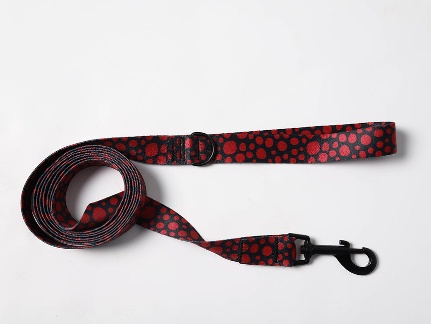 Midnight Red Hot Leash